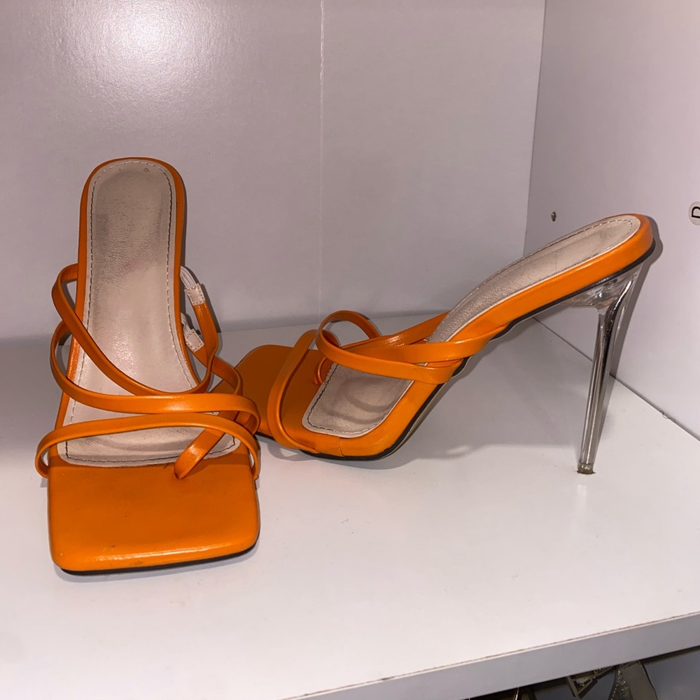 Orange heels